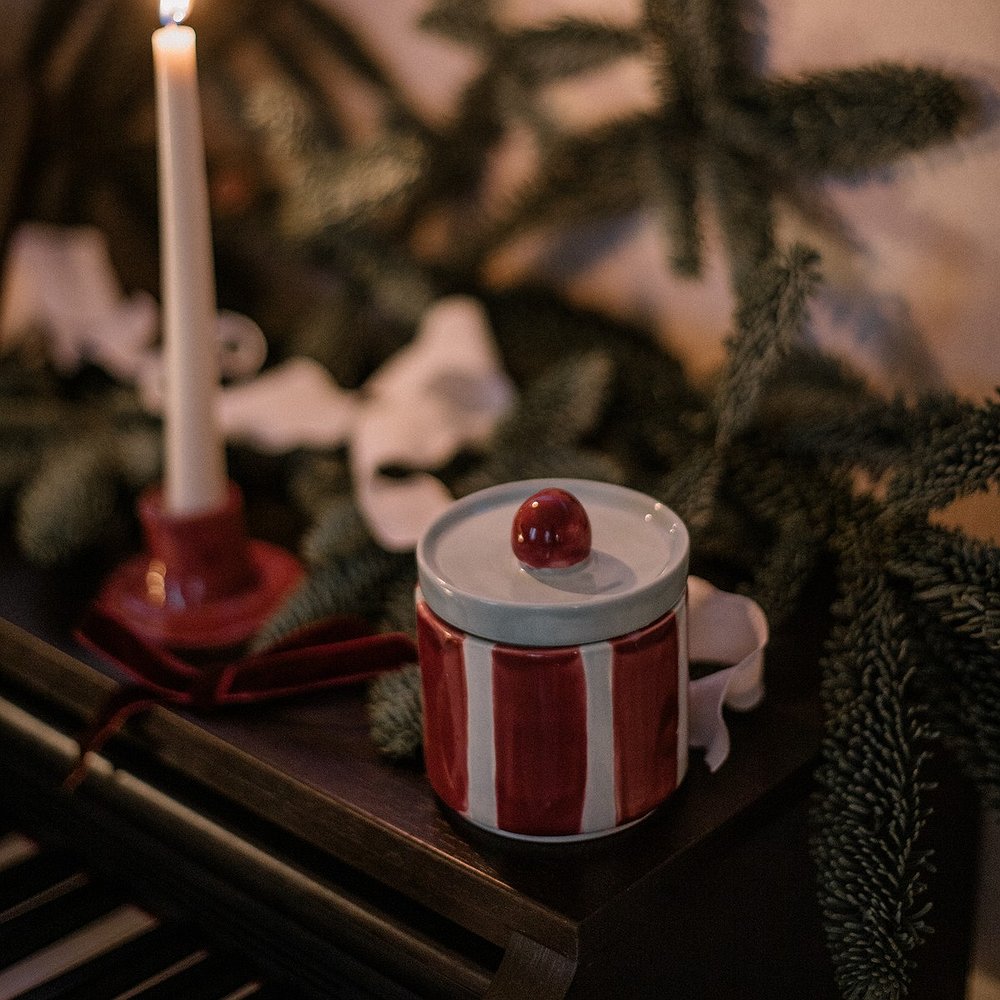 Свеча с крышкой