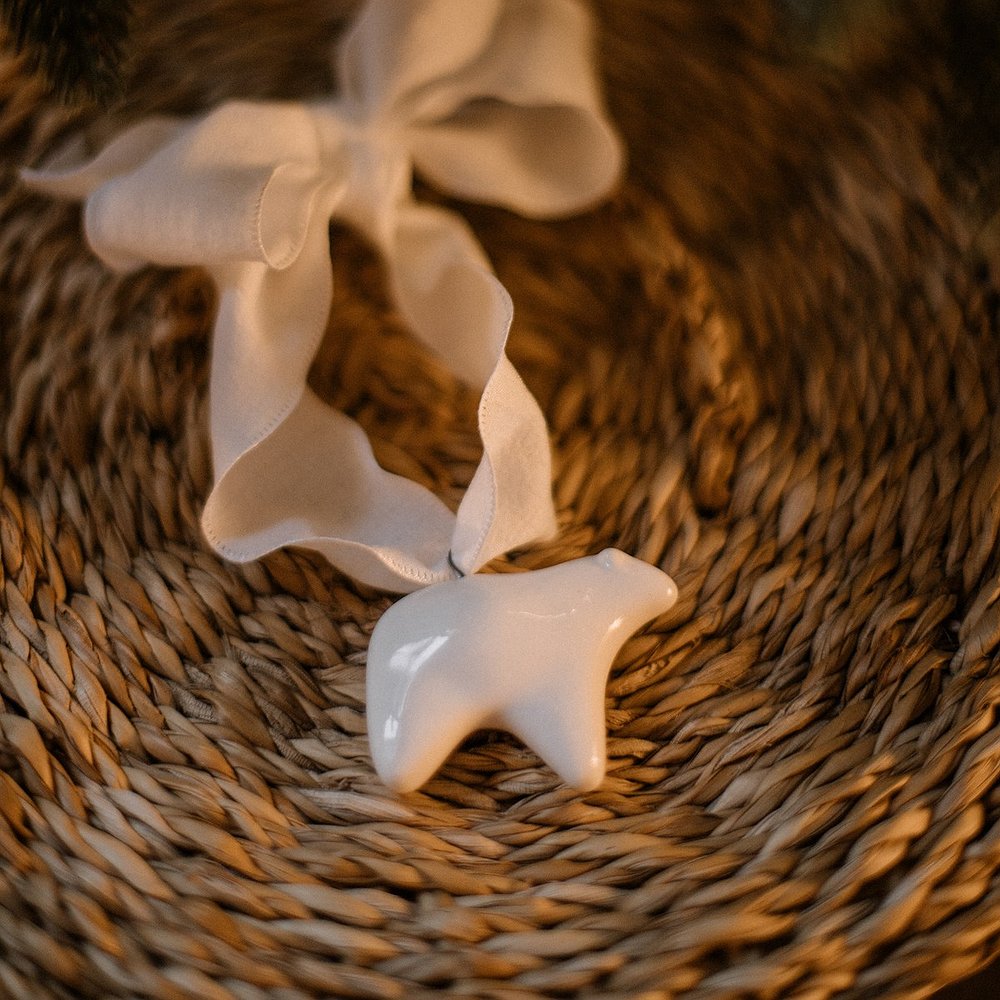 Елочная игрушка мишка