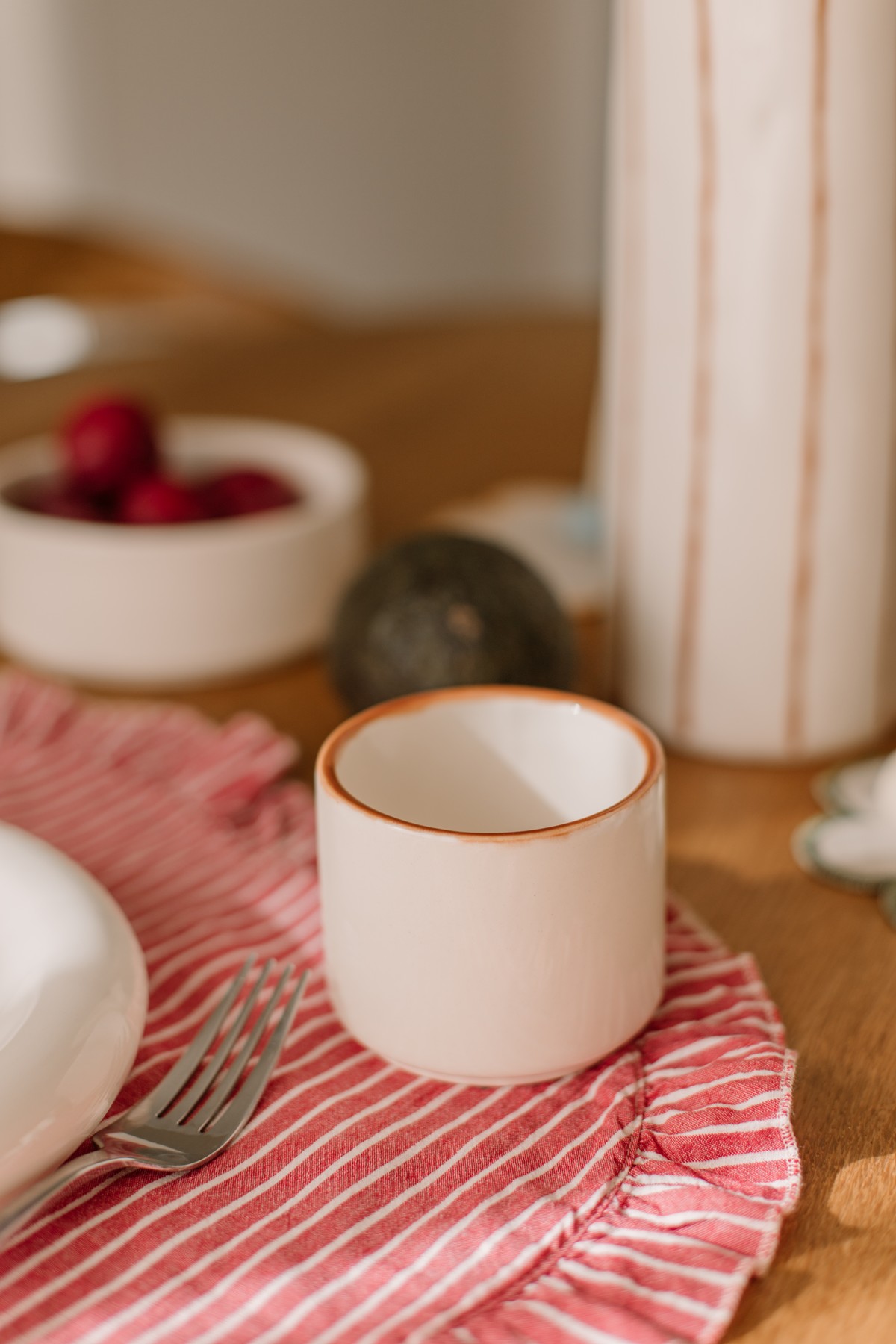 Стакан с кантом